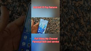 How To Frp Android 15 without pc ✓ 5 million views #shorts #frpbypass #viral #android15 #youtube