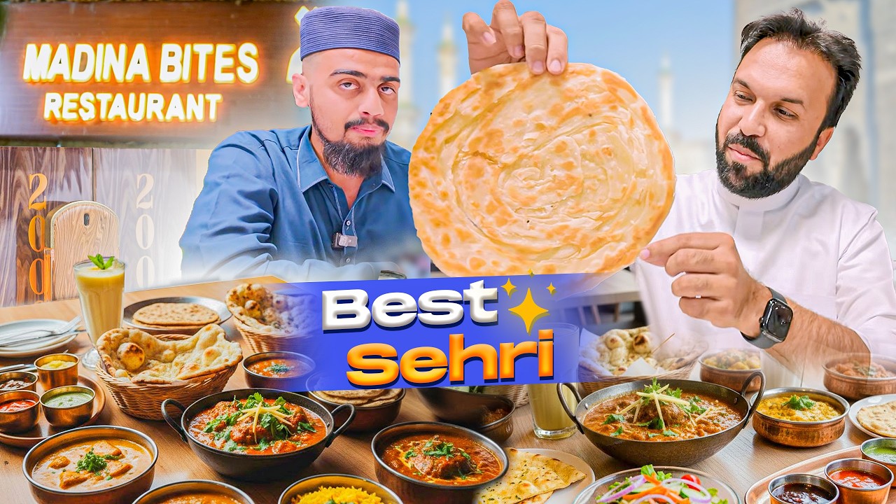 Best Sehri Point Madinah✨Desi Fresh Food near Masjid Nabawi 💚