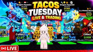 🔴ADMIN ABUSE + RNG MACHINE & TACOS TUESDAY LIVE | Steal a Brainrot #livestream #roblox