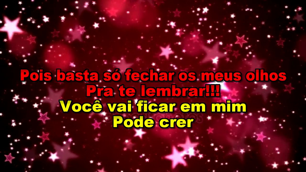 ** Karaoke ** Você Vai Ficar Em Mim ** Nechivile **