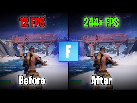 Fortnite Chapter 4: Boost Performance u0026 Fix FPS Drops ( ultimate guide! )