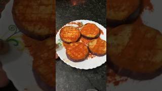 baingan tawa fry with rawa bainganfry baingantawafry food recipe shorts viral