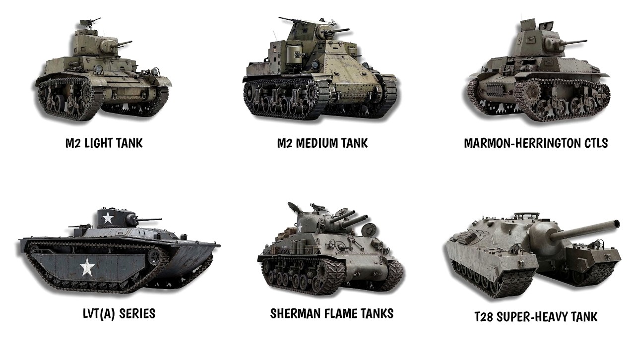 American Tanks After Ww2