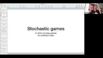 CS825 lecture 7.4 - Stochastic games