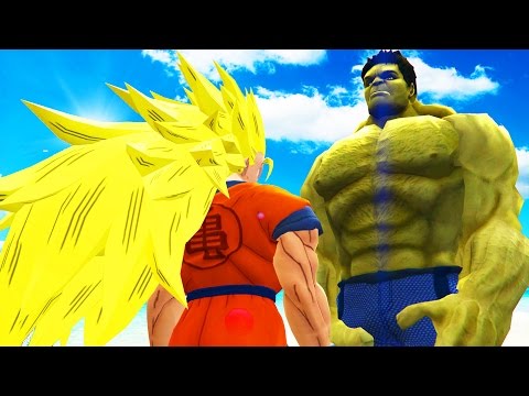 GOKU vs HULK - Epic Battle