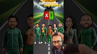 Guess Tung Tung Sahur? Ronaldo Vs Messi Vs Neymar Vs Georgina Vs Speed