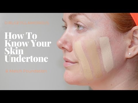 Video: Skin Undertones Chart: Varm, Cool, Neutral, Lyserød, Gul Og Mere