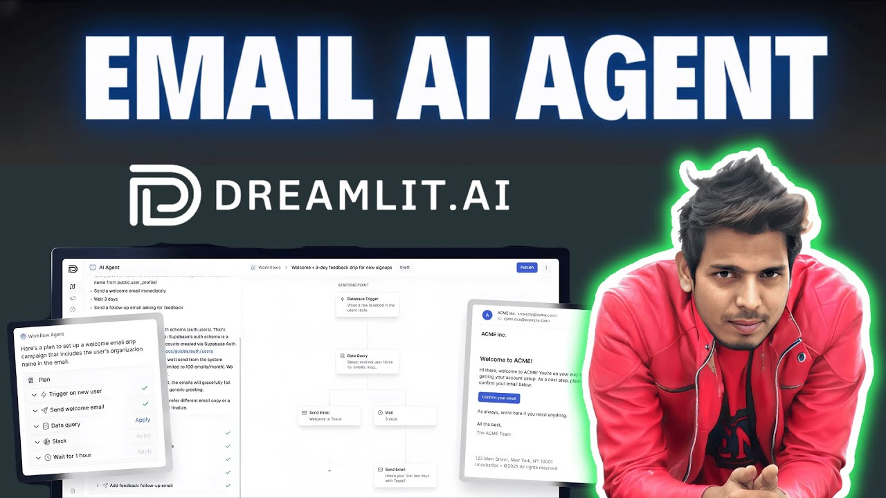 How I Built Email Ai Agent for Saas Platforms - Dreamlit Ai Review ...