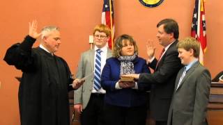 Probate judge Matthew Puskarich sworn in