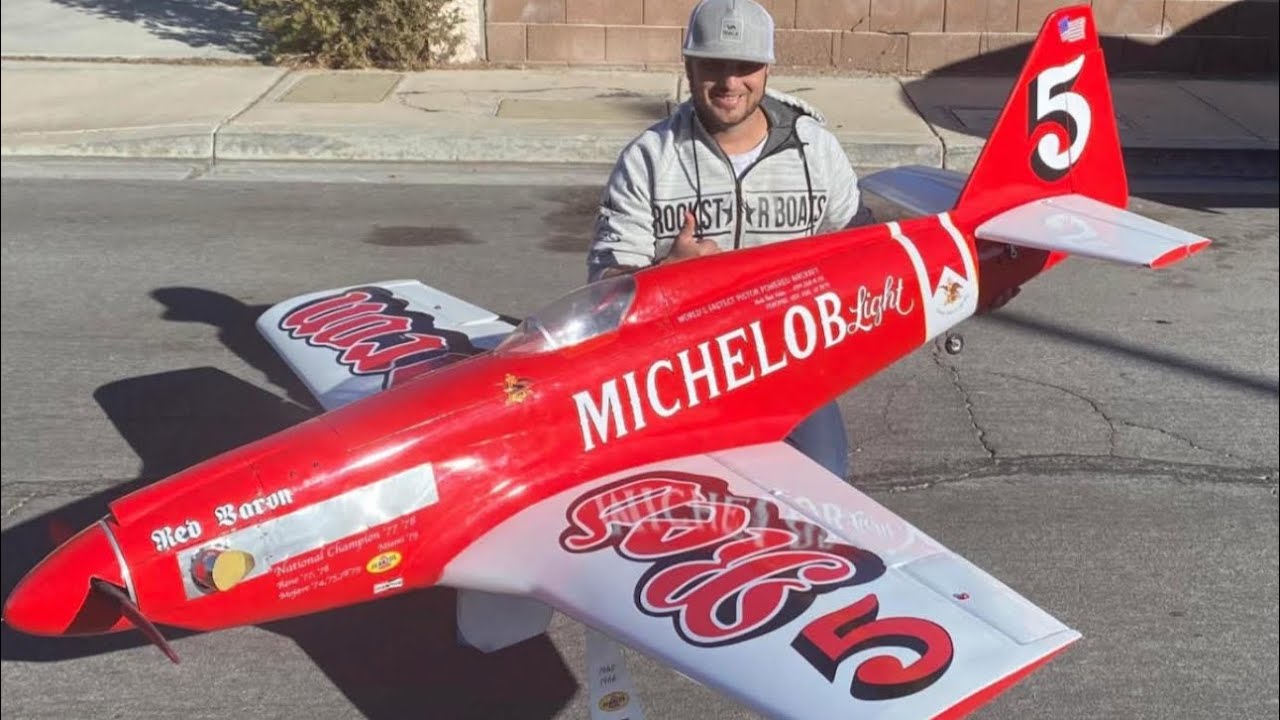 King tech 100  turboprop Super Red ￼ Baron P51