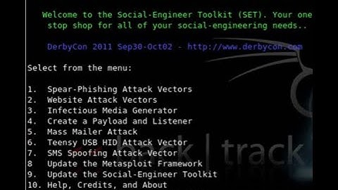 How to Ethically Hack a Windows Machine (PC) Using Social Engineering Toolkit in Kali.