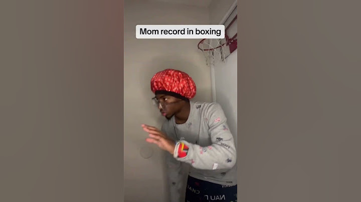 When your dad has a boxing record