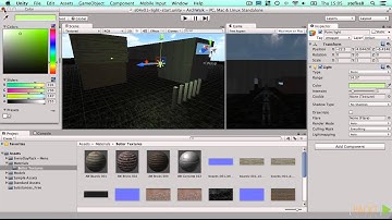 Building an Architectural Walkthrough Using Unity tutorial: Lighting Types | packtpub.com