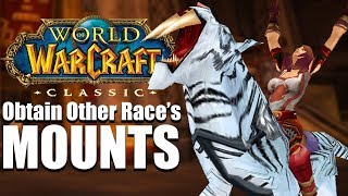 How to Obtain Other Race's Mounts in Classic WoW - FULL REPUTATION GUIDE