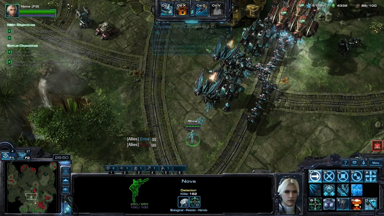 StarCraft 2 Co-op – Nova & Mengsk Elite Dominion Strike | Mist Opportunities Brutal