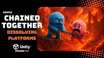 Episode 10:Dissolving Platform - Creating a Simple Platformer Inspired by Chained Together!#tutorial