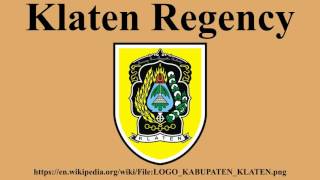 Klaten Regency