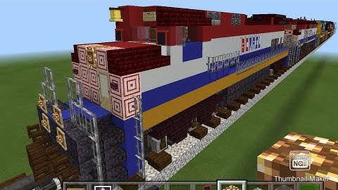 Minecraft BC rail c44-9wl tutorial