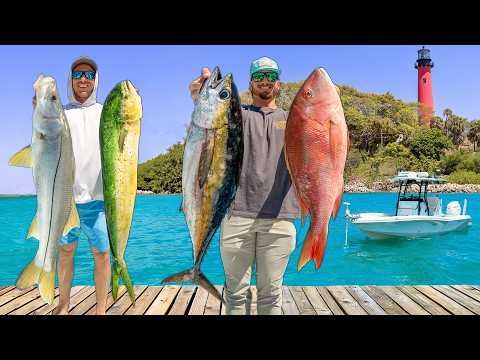 48 Hrs Chasing Every Popular Florida Fish! Catch Clean & Cook