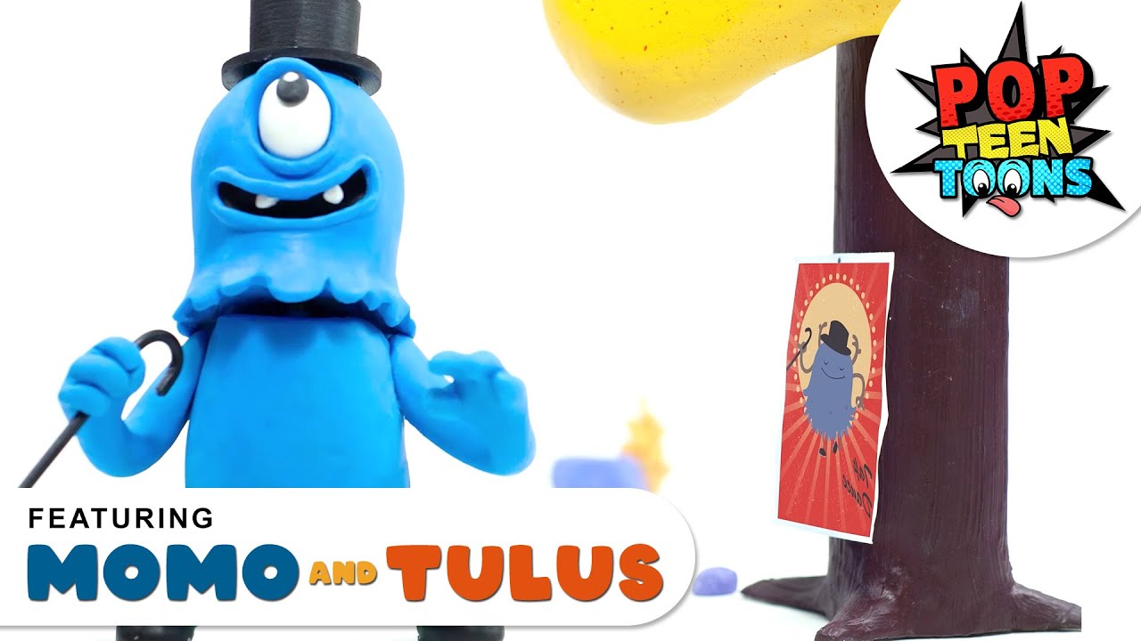 Momo & Tulus | Dancing Diva | Funny Monster Cartoons | Pop Teen Toons