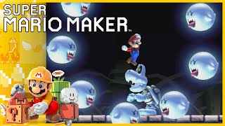 Super Mario Maker Level Showcase - Sp00ky D00rs