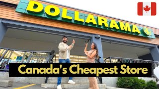 Dollarama Full Tour | Cheapest Store in Canada | Things you Should Not Pack When You Come to Canada