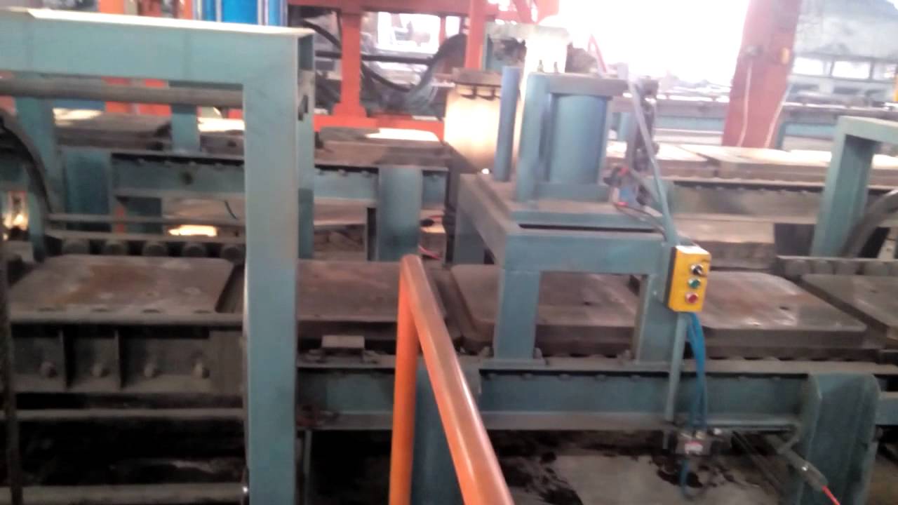 Automatic casting grinding steel ball metal mold production line the