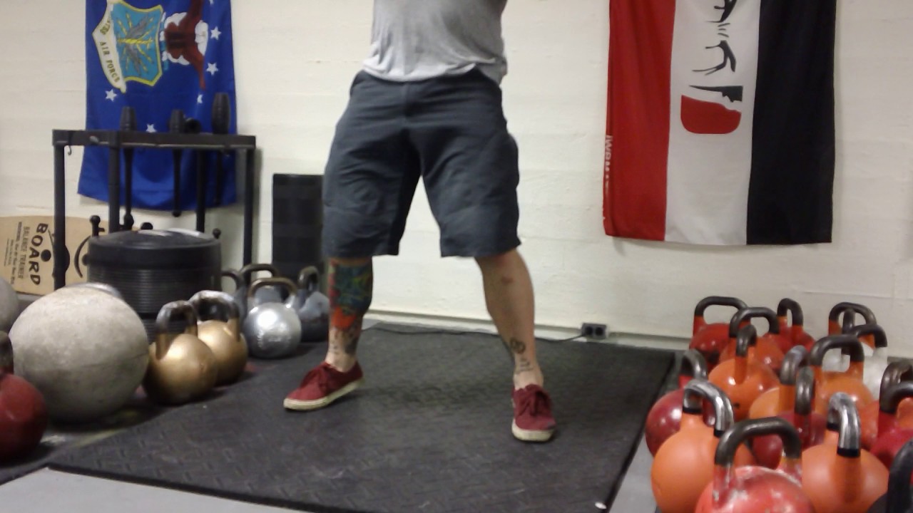 muscle mass scale Building Muscle with Heavy Kettlebells : Leg Placement for Clean and Front Squat
