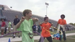 Special Olympics Event Held For Children In Norfolk