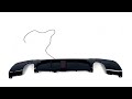Rear Bumper Diffuser suitable for BMW 3 Series E90 E91 (2004-2012)