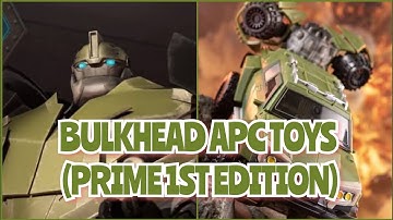 Transfomers UNBOXING IRON ARMS APC-TOYS (aka Bulkhead Prime 1st edition) Japan Version Japonesa