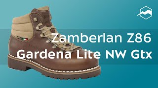 Ботинки Zamberlan Z86 Gardena Lite NW Gtx. Обзор