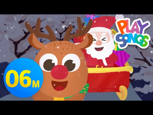 Santa Claus is Coming to Town🎅 + More Nursery Rhymes & Kids Songs - Jingle Bell | Playsongs class=