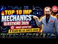 B.Sc Mathematics Mechanics Top 10 IMP Questions 2026 | Most Expected Questions for Exam