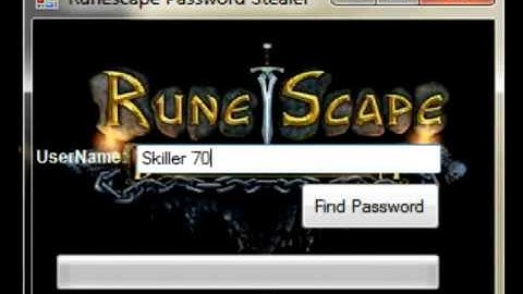 Runescape Password Stealer