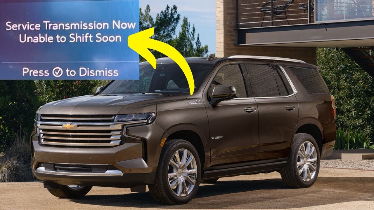 “Service transmission now, unable to shift soon” in Chevy vehicles ...