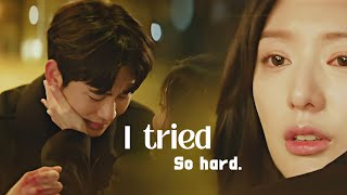 I tried so hard - Queen of Tears | FMV | Hong Hae In & Baek Hyun Woo | Episode 14 | Episode 15 | 16