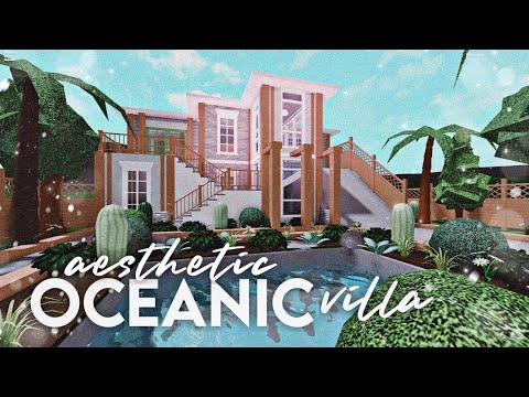 Bloxburg Aesthetic Oceanic Villa Youtube