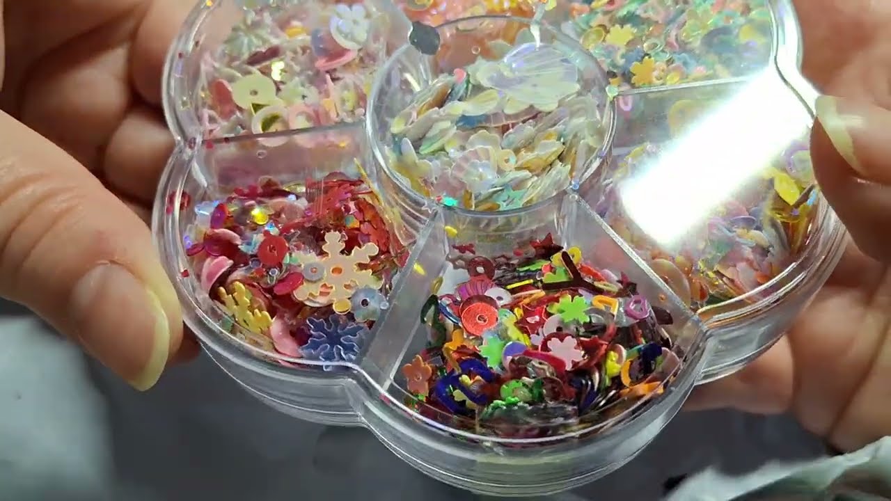 Unpacking Temu order ASMR