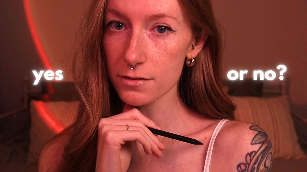Soft-spoken ASMR | Asking you over 100 personal questions 📝