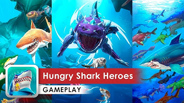 Hungry Shark Heroes Gameplay HD (Android) by Ubisoft