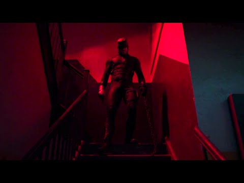 Stairwell fight scene from Daredevil season 2