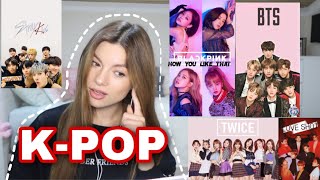 K-Pop Şarkilarina Tepki̇mreactions Ii Bts, Blackpink, Stray Kids, Exo, Twice