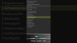 Use Visual Studio Tabs to improve your workflow #visualstudio