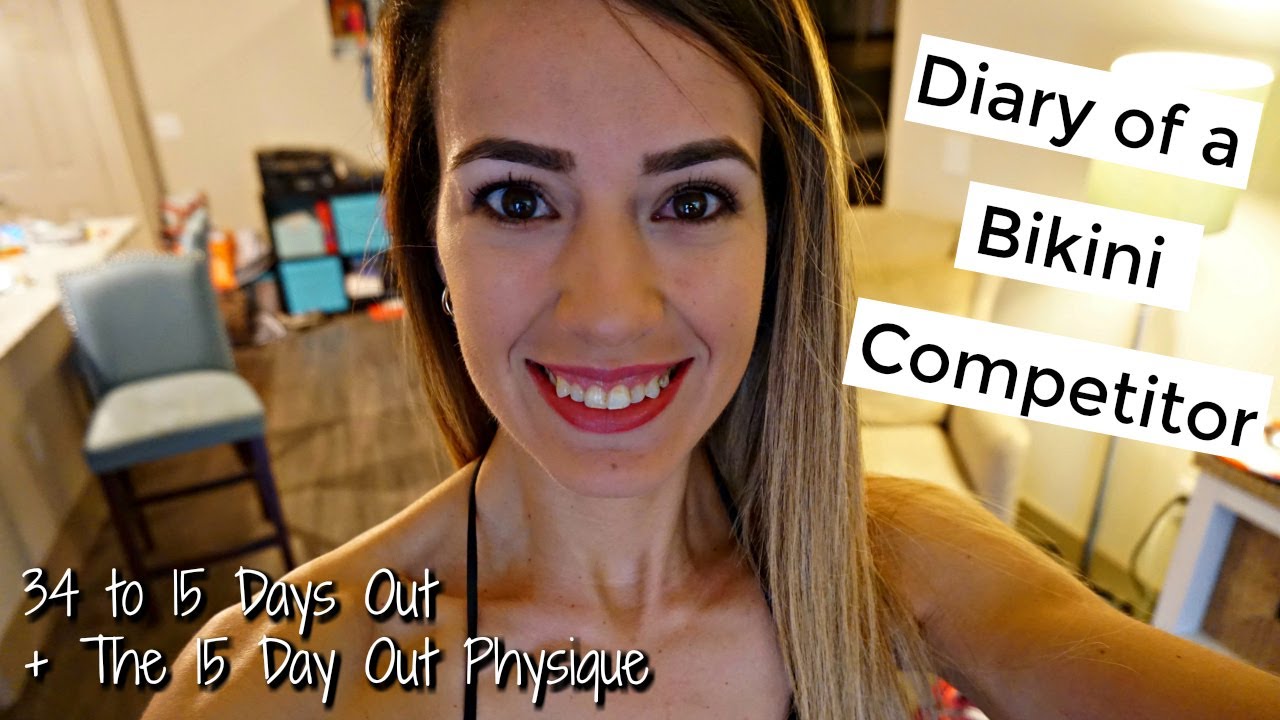 Diary of a Bikini Competitor From 34 to 15 Days Out + The 15 Day Out