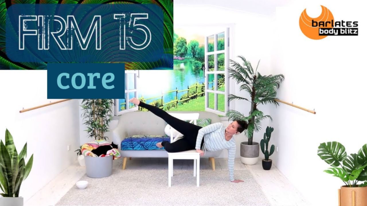 15 min Chiseled Core Workout - BARLATES BODY BLITZ Firm 15 Core TRAILER ...