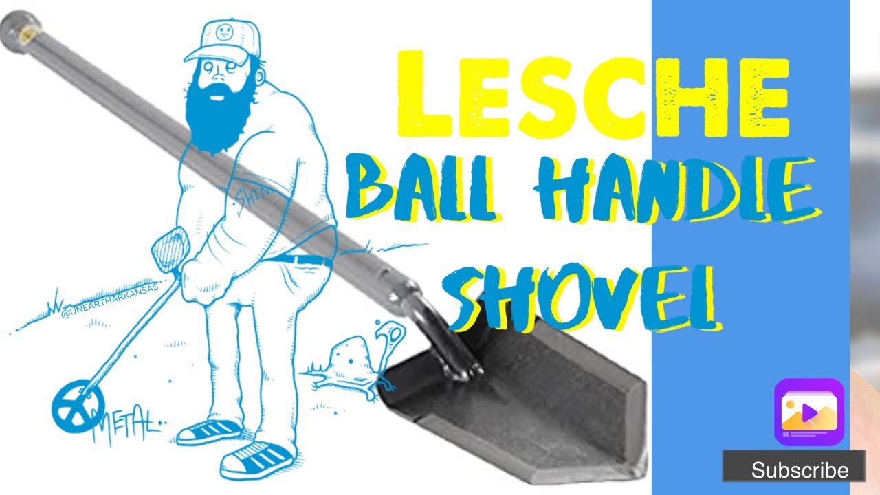 Lesche Ball Handle Shovel / Unboxing and Demo / Mercury Dime Found