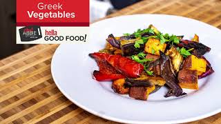 DELICIOUS GreekStyle Roasted Vegetable Medley