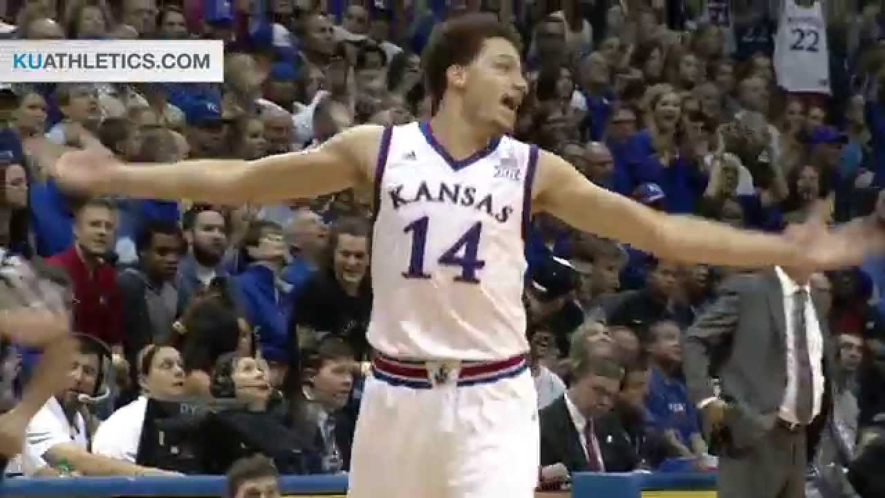 Brannen Greene Nails His Third Three Pointer // Kansas Men's Basketball // 11.10.15