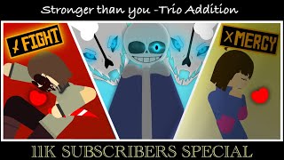 Stronger Than You: Trio Version | A Sticknodes Pro Animation || 11K SUB SPECIAL |